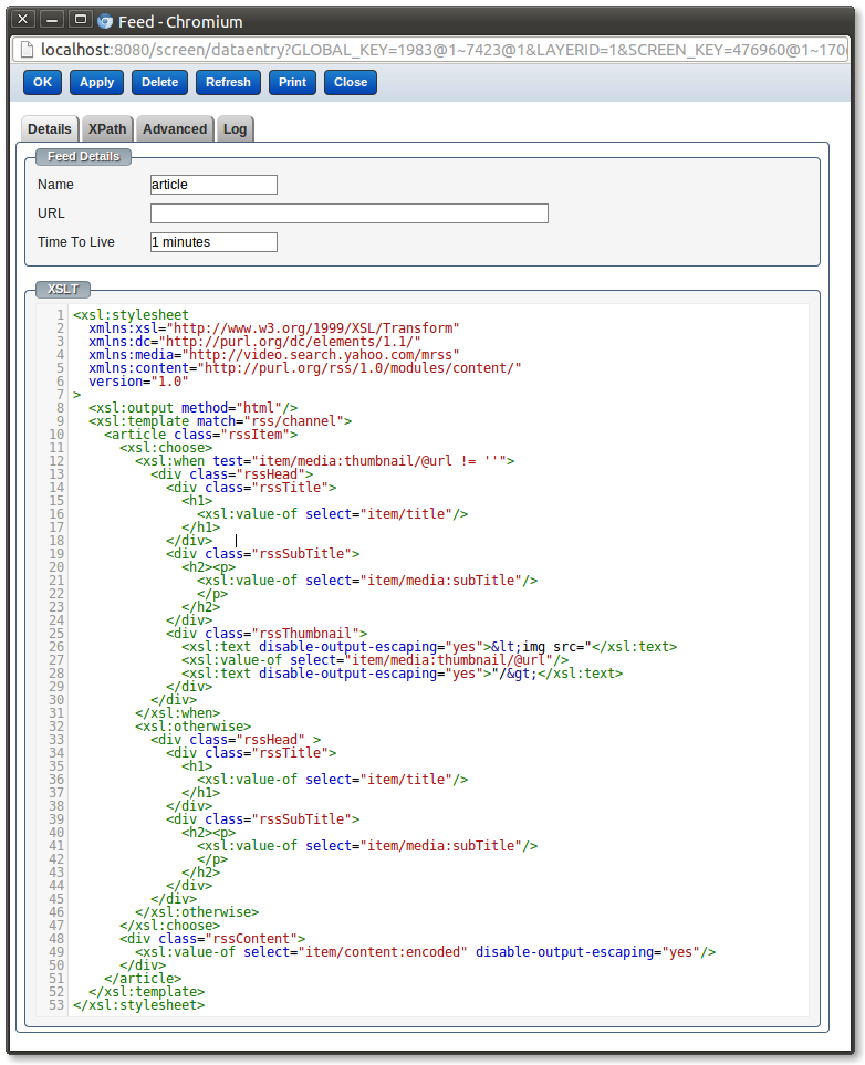 XML Editor